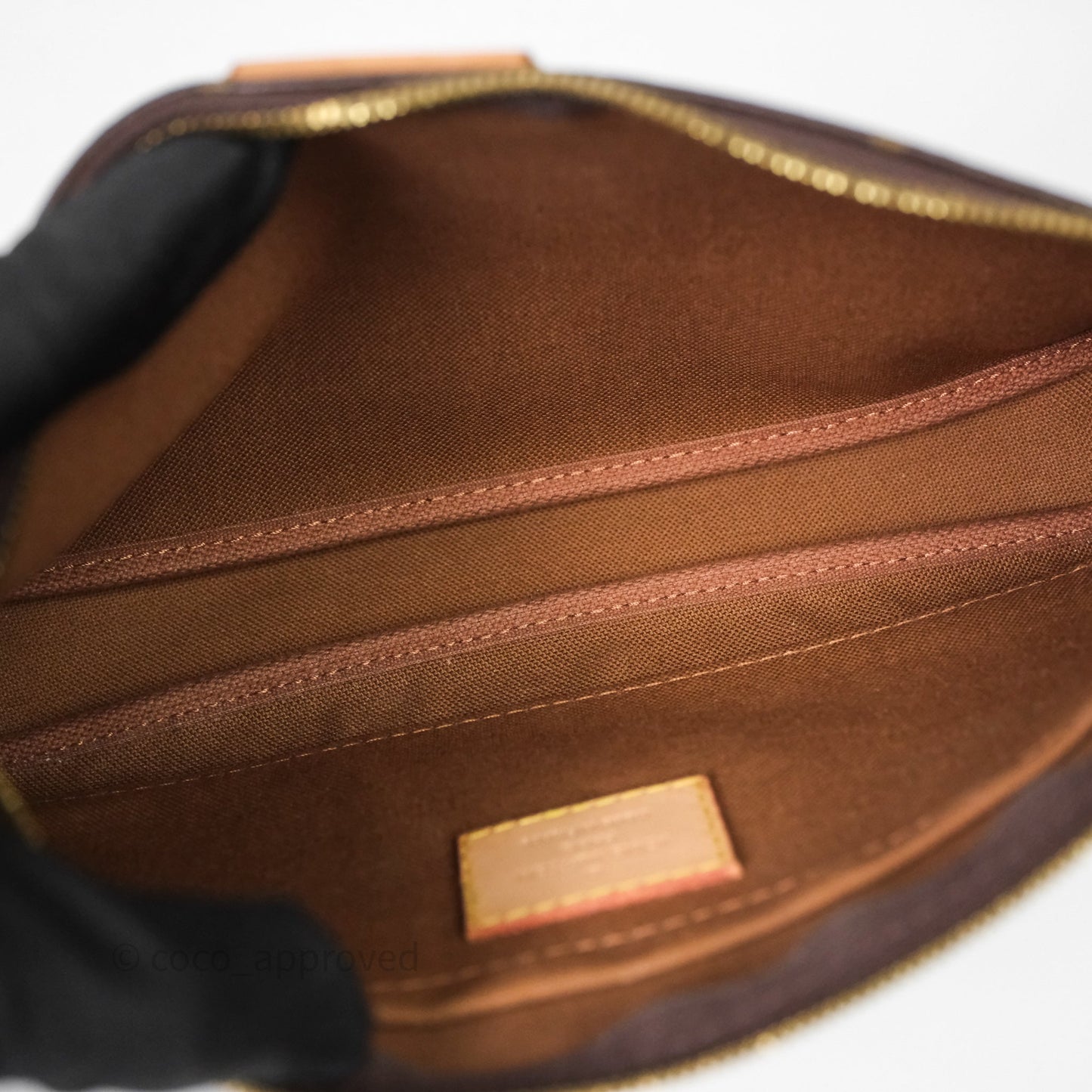 Louis Vuitton Multi Pochette Accessories Khaki Monogram Canvas
