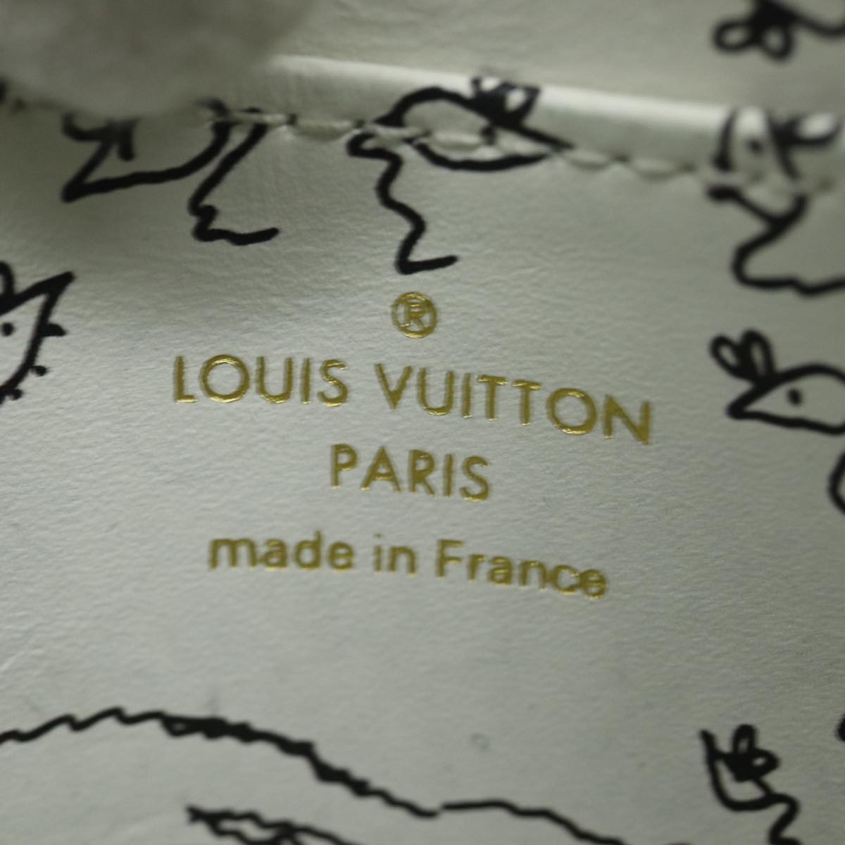 LOUIS VUITTON Catgram Zippy Coin Purse Coin Purse M63884 LV 84110