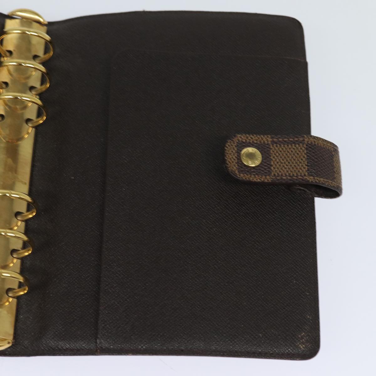 LOUIS VUITTON Damier Ebene Agenda MM Day Planner Cover R20240 LV 84132