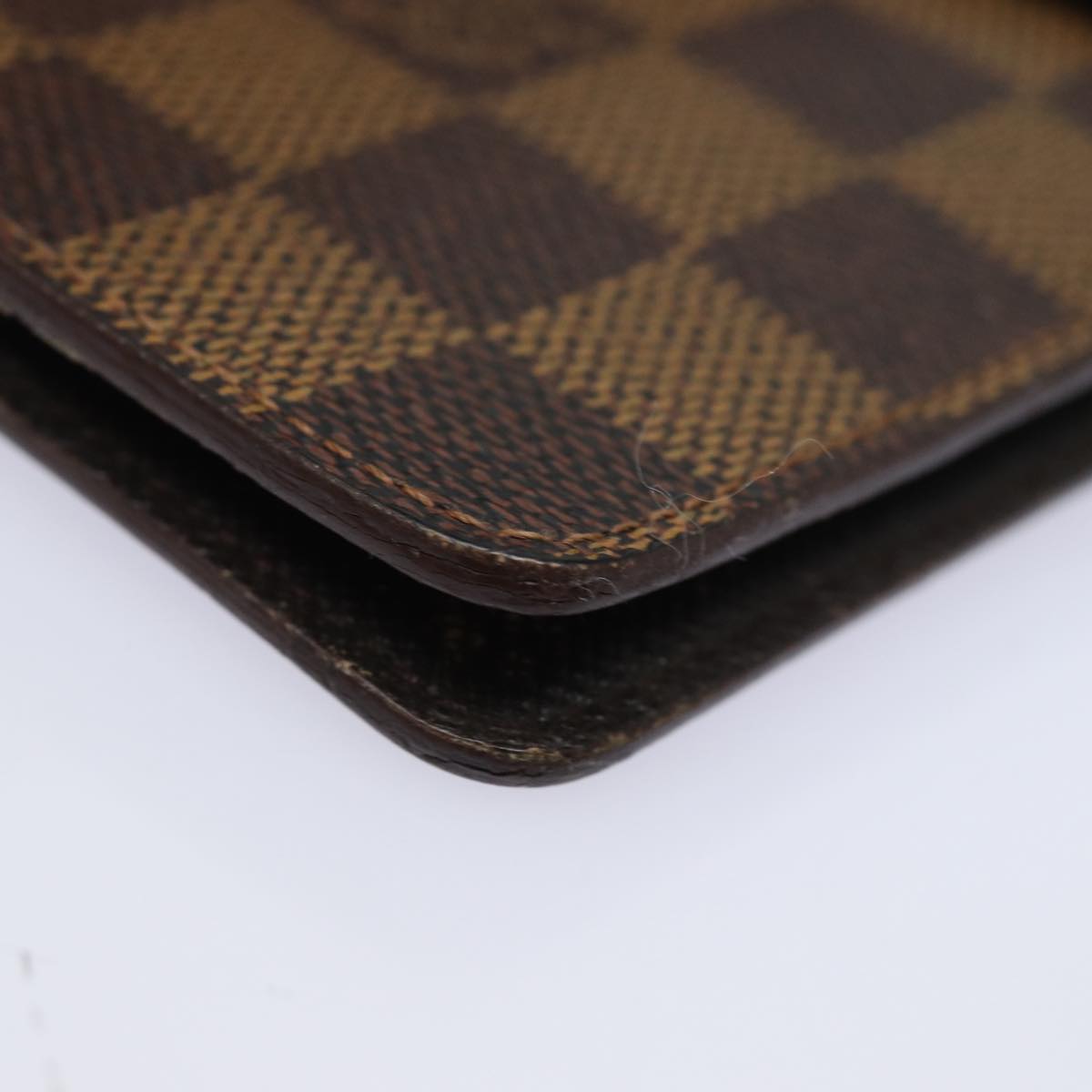 LOUIS VUITTON Damier Ebene Agenda MM Day Planner Cover R20240 LV 84132
