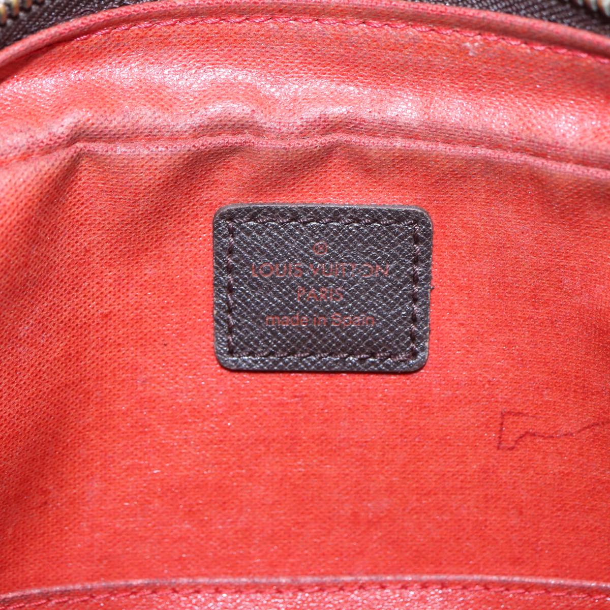 LOUIS VUITTON Damier Ebene Trousse Toilette Clutch Bag N47623 LV 84147