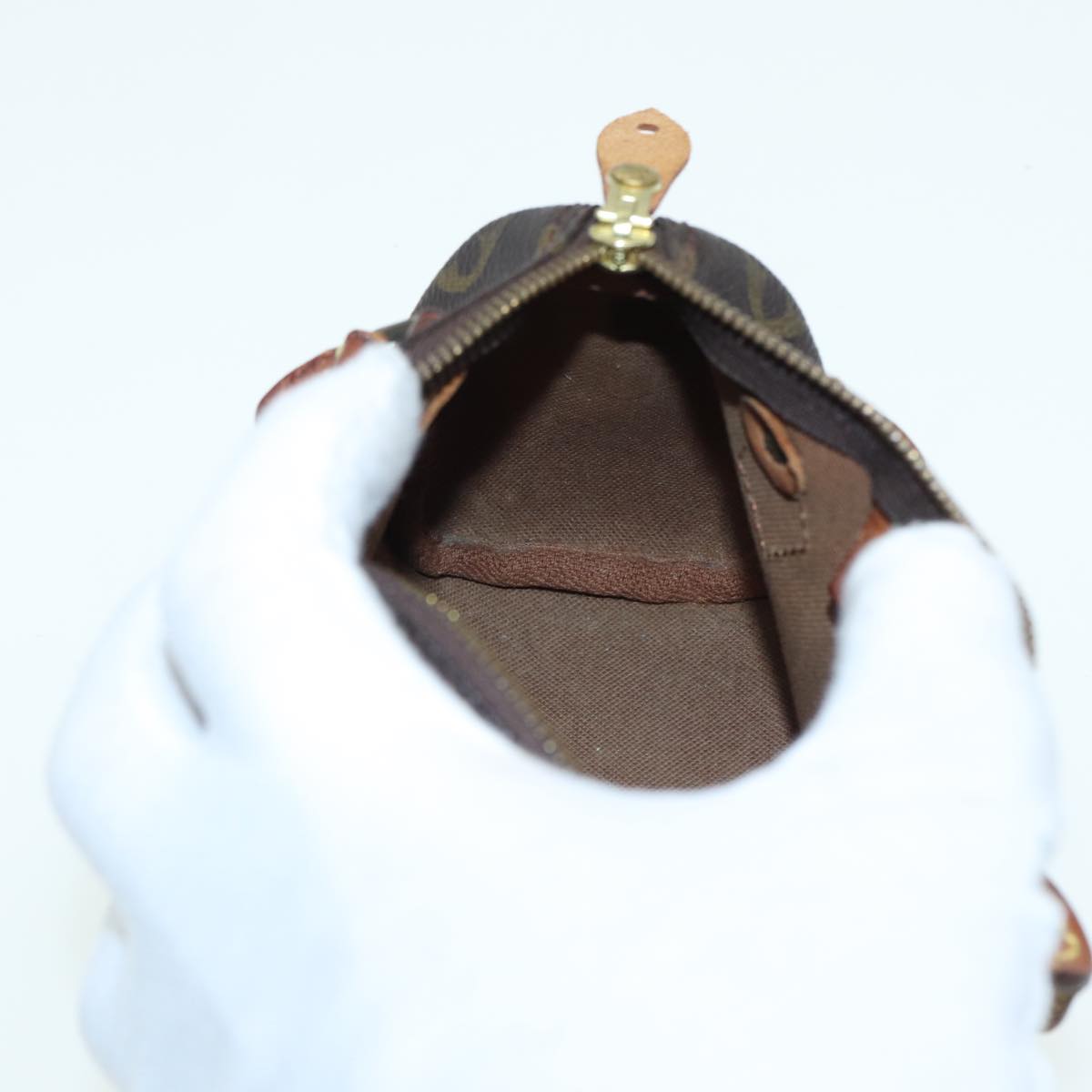 LOUIS VUITTON Monogram Mini Speedy Hand Bag M41534 LV 84151