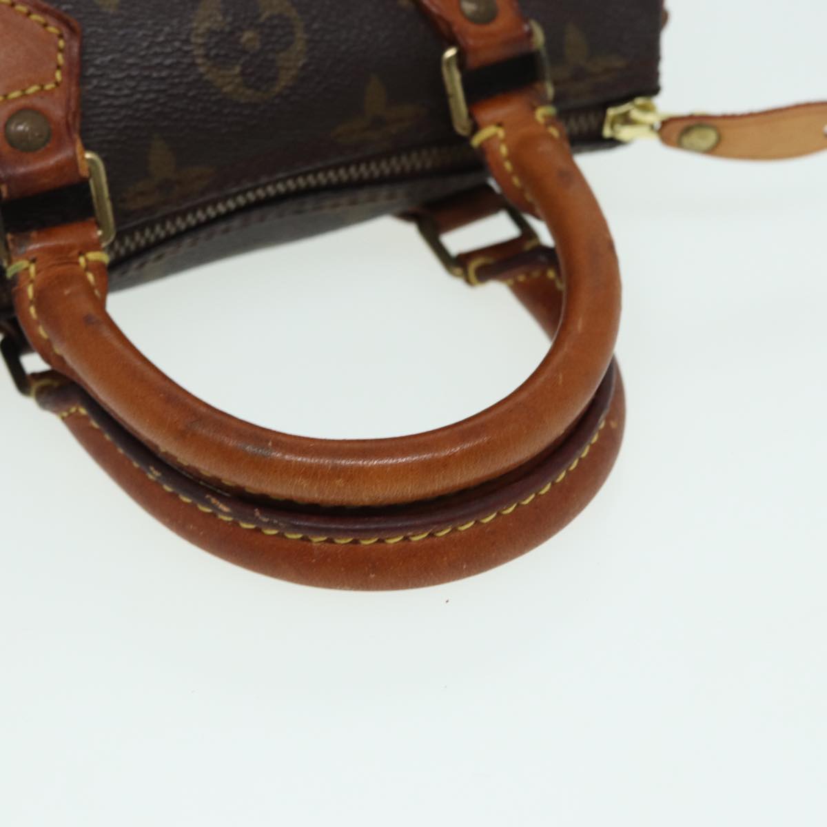 LOUIS VUITTON Monogram Mini Speedy Hand Bag M41534 LV 84151