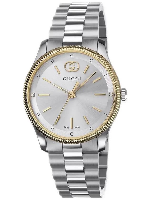 Luxury Gucci Trending 2025 G Timeless Slim Watch Silver