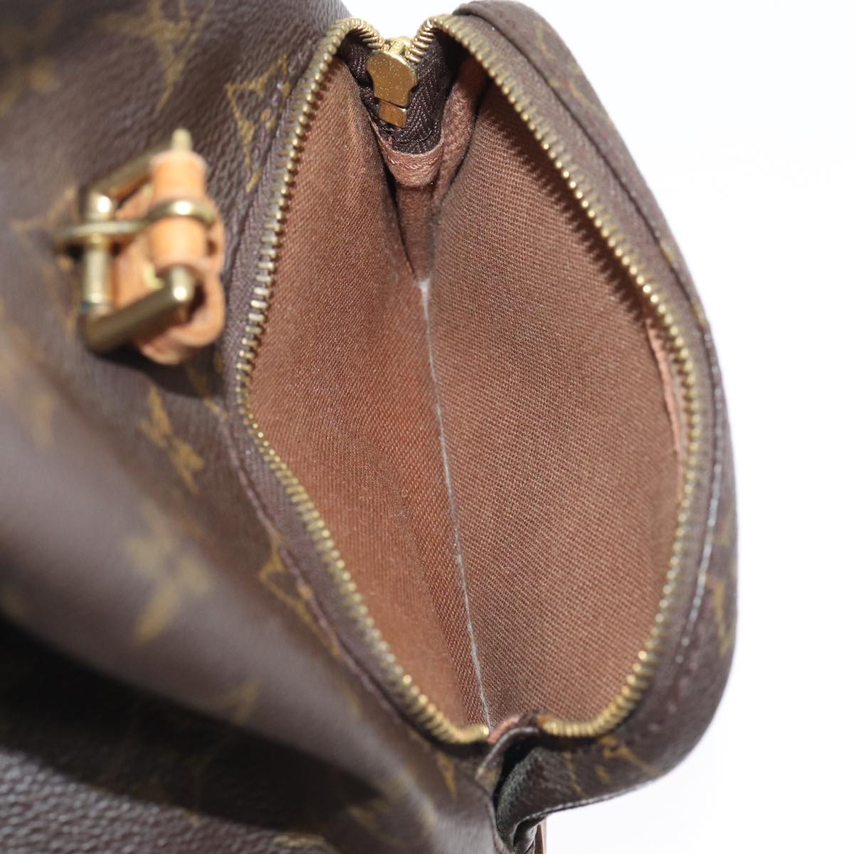 LOUIS VUITTON Monogram Montsouris PM Backpack M51137 LV 84168