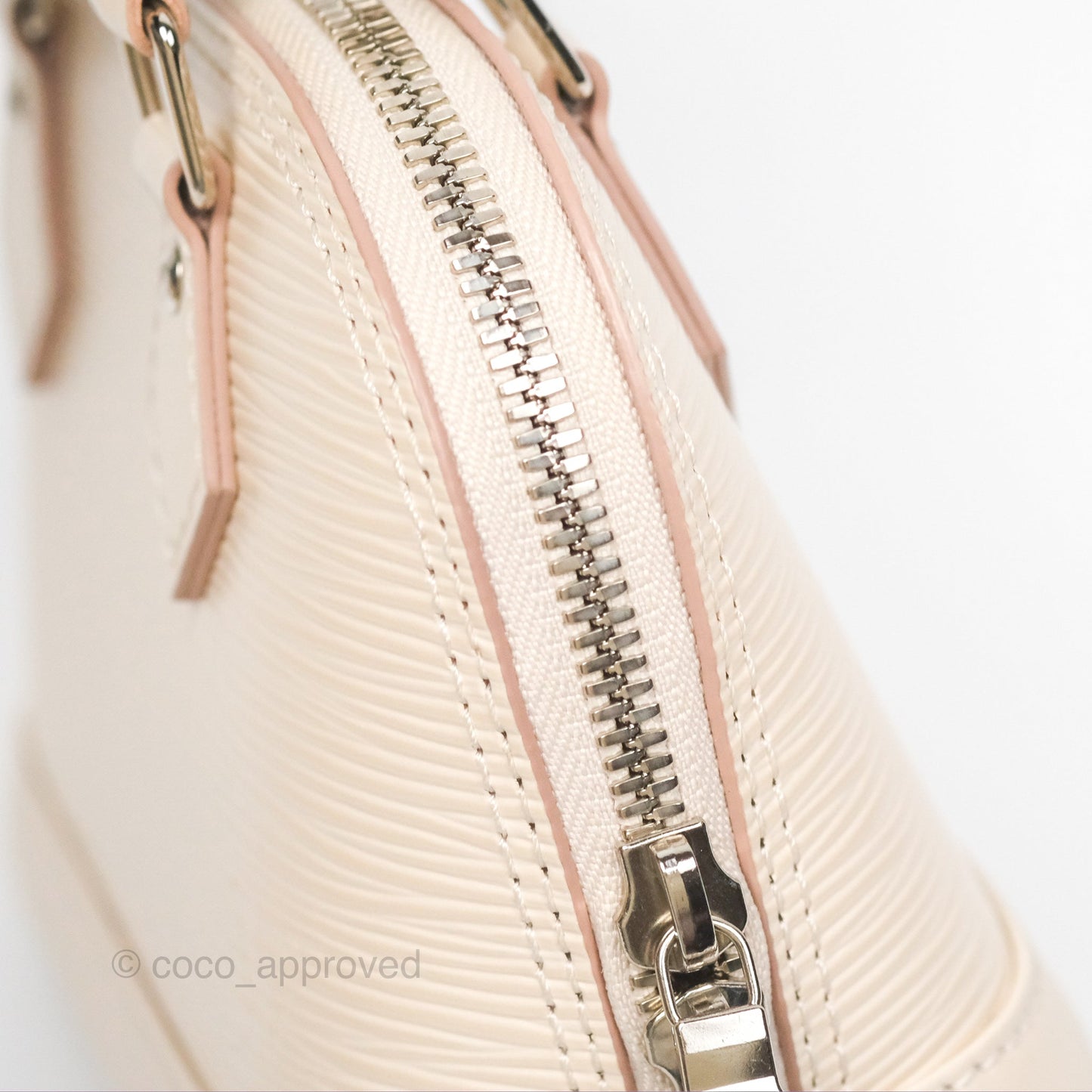 Louis Vuitton Alma Nano Quartz Silver Hardware
