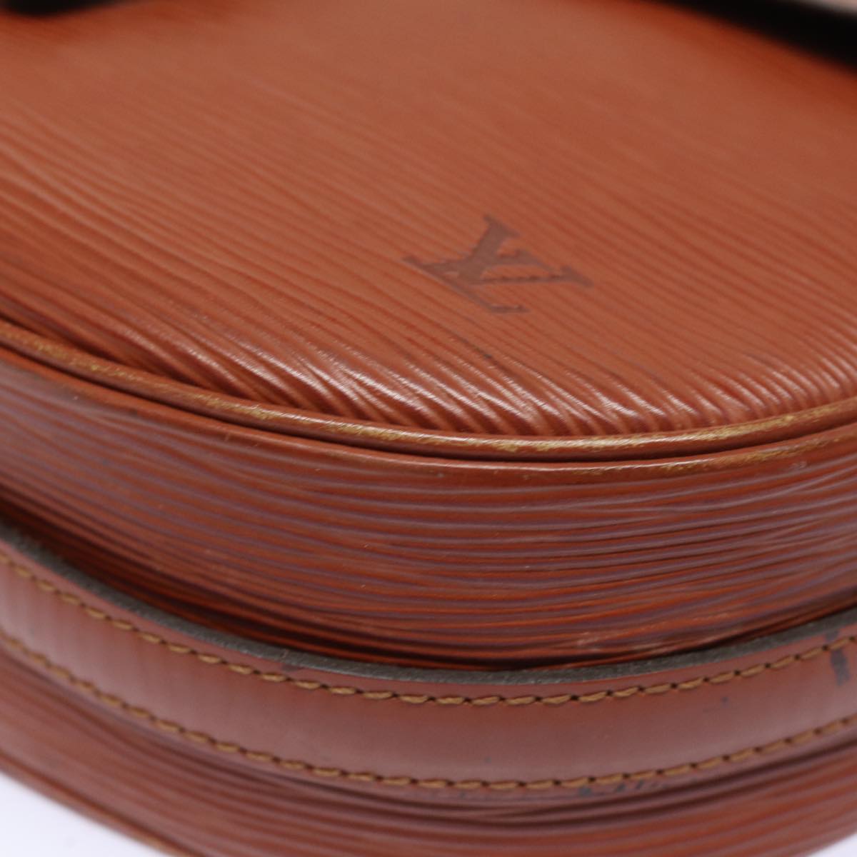 LOUIS VUITTON Epi Jeune FilleMM Shoulder Bag Brown M52153 LV 84176