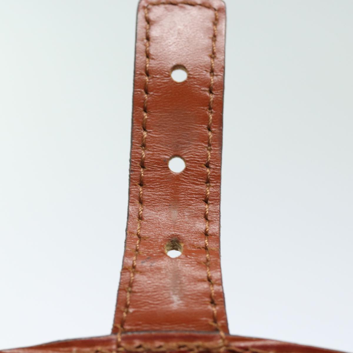 LOUIS VUITTON Epi Jeune FilleMM Shoulder Bag Brown M52153 LV 84176
