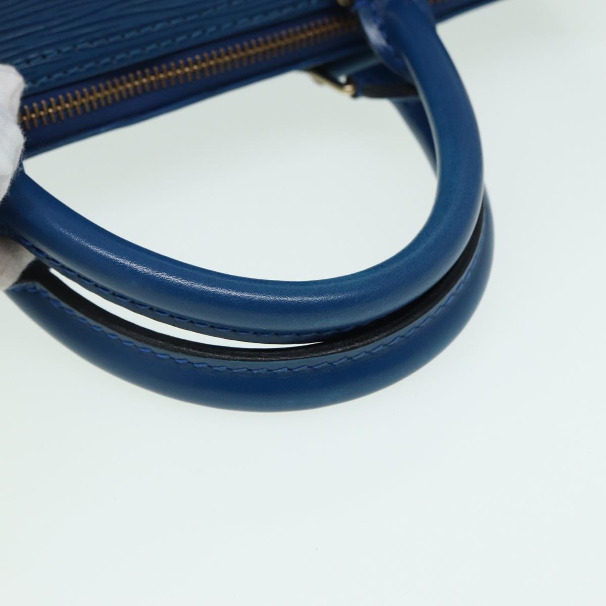 LOUIS VUITTON Epi Speedy 30 Hand Bag Toledo Blue M43005 LV 84183