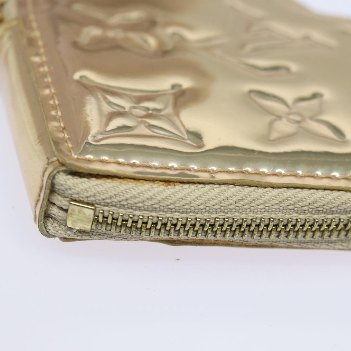 LOUIS VUITTON Monogram Miroir Porte Monnaie Coeur Purse Dore M93567 84185