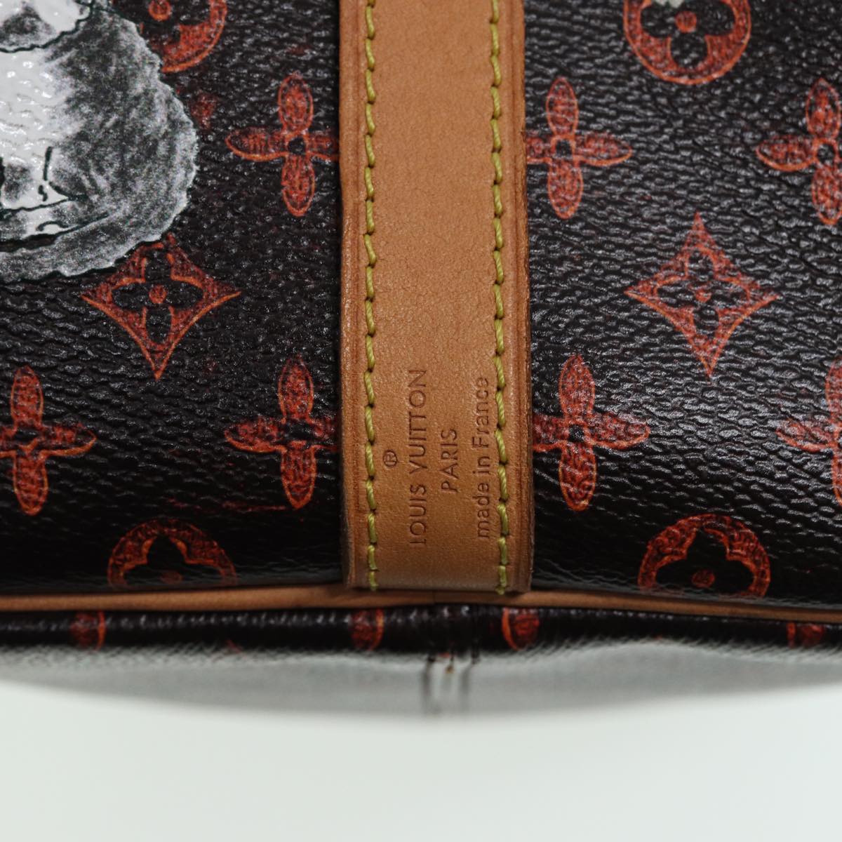 LOUIS VUITTON Catgram Speedy Bandouliere 30 Hand Bag Brown M44401 LV 84188