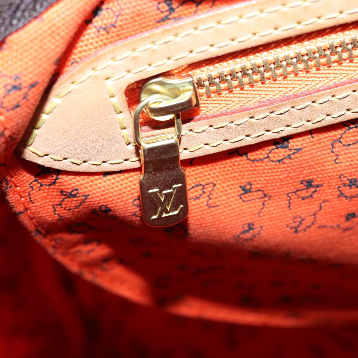 LOUIS VUITTON Catgram Speedy Bandouliere 30 Hand Bag Brown M44401 LV 84188