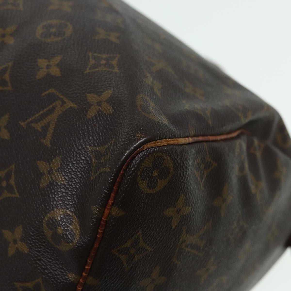 LOUIS VUITTON Monogram Speedy 35 Hand Bag M41524 LV 84193