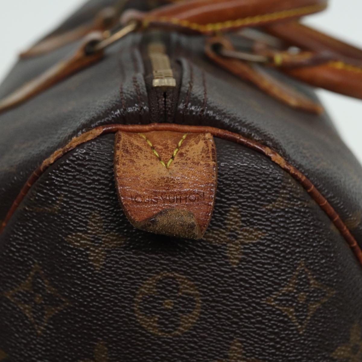 LOUIS VUITTON Monogram Speedy 35 Hand Bag M41524 LV 84193