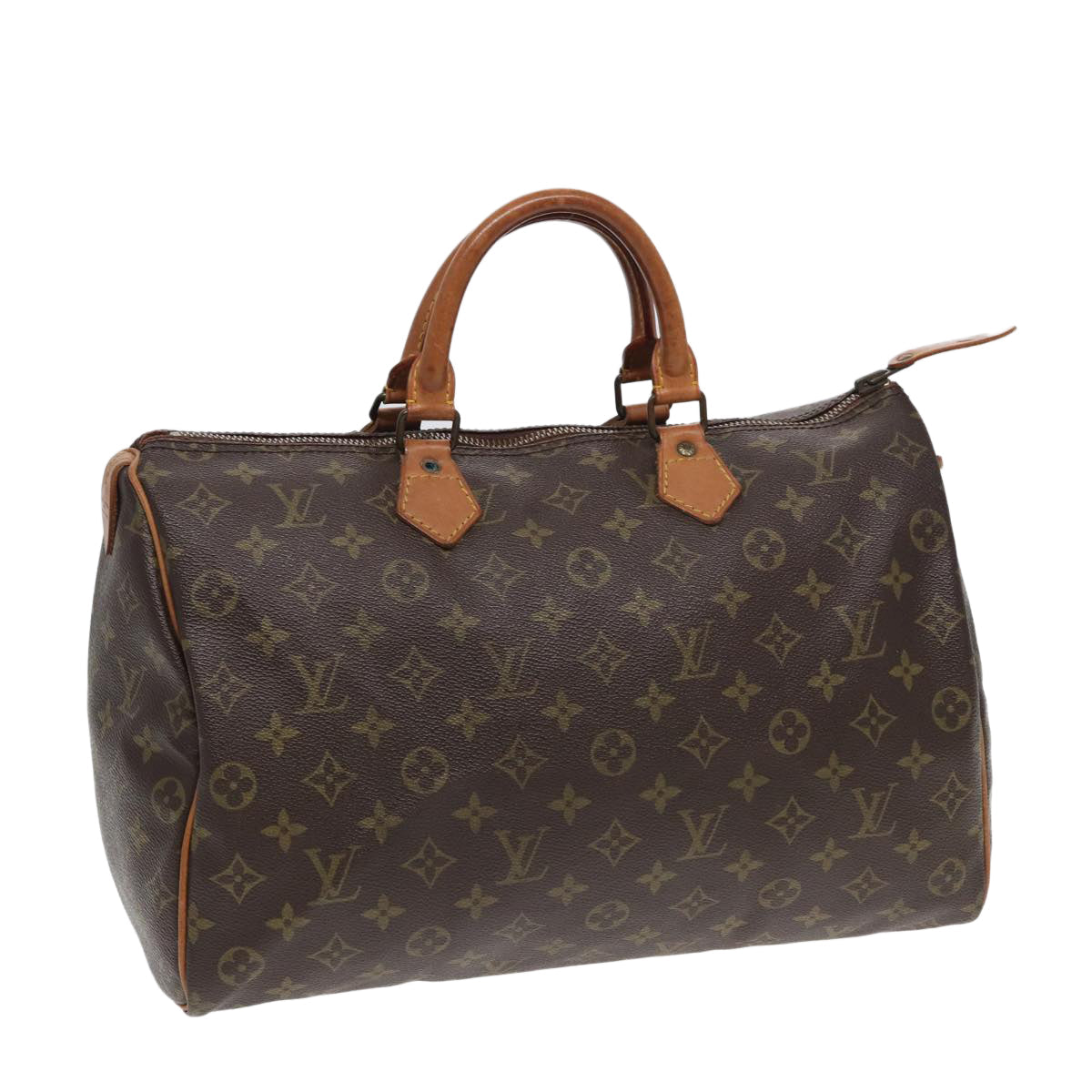 LOUIS VUITTON Monogram Speedy 35 Hand Bag M41524 LV 84194