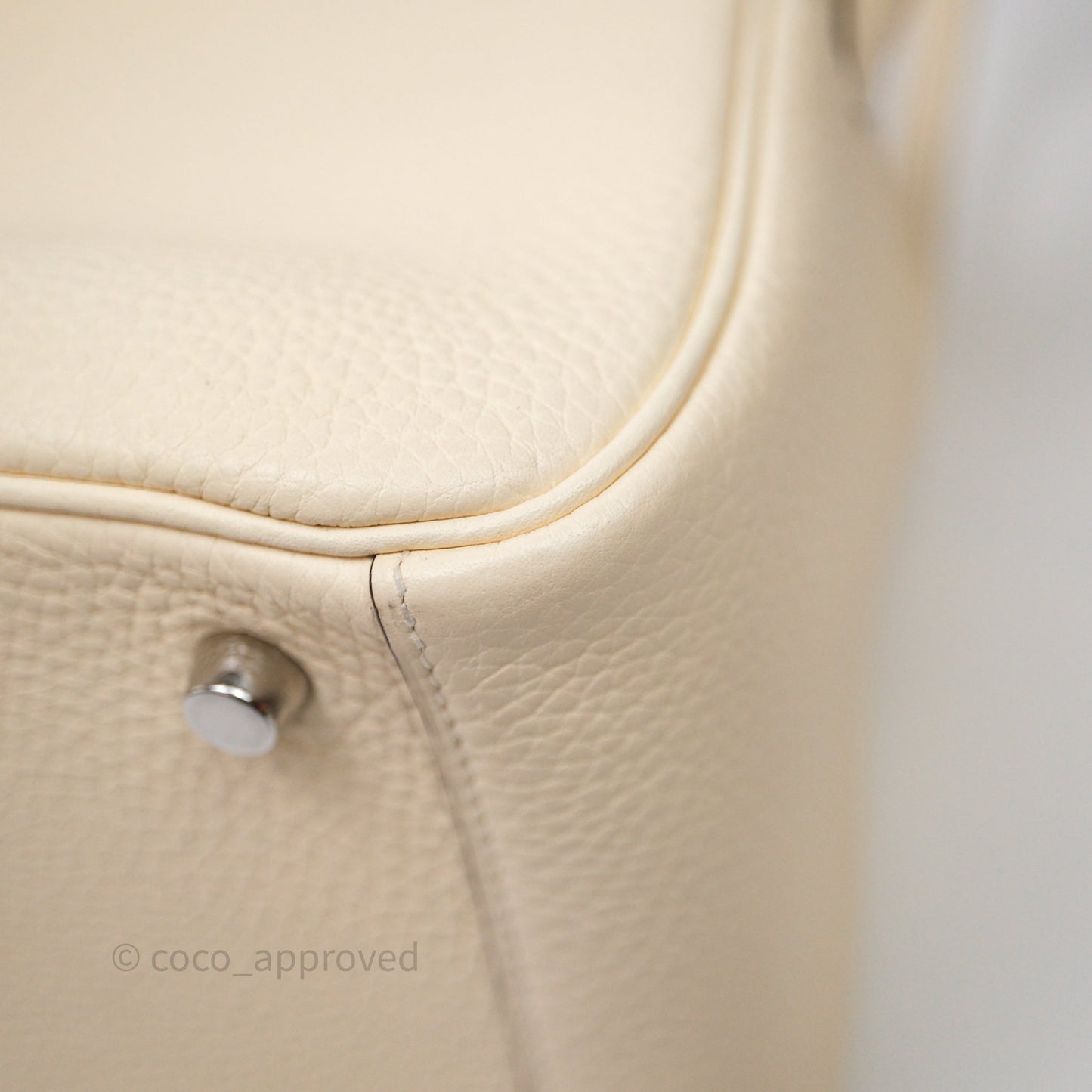 Hermès Lindy 26 Nata I2 Taurillon Clemence Palladium Hardware