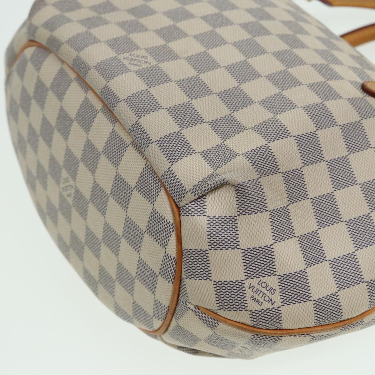 LOUIS VUITTON Damier Azur Riviera PM Tote Bag 2way N48250 LV 84244