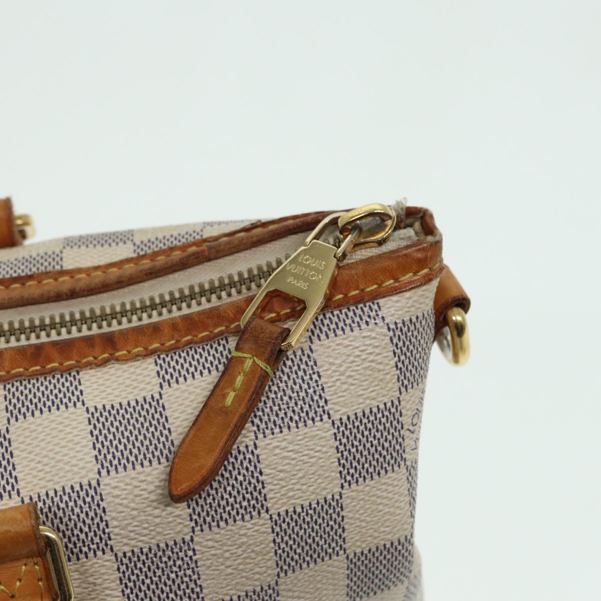 LOUIS VUITTON Damier Azur Riviera PM Tote Bag 2way N48250 LV 84244