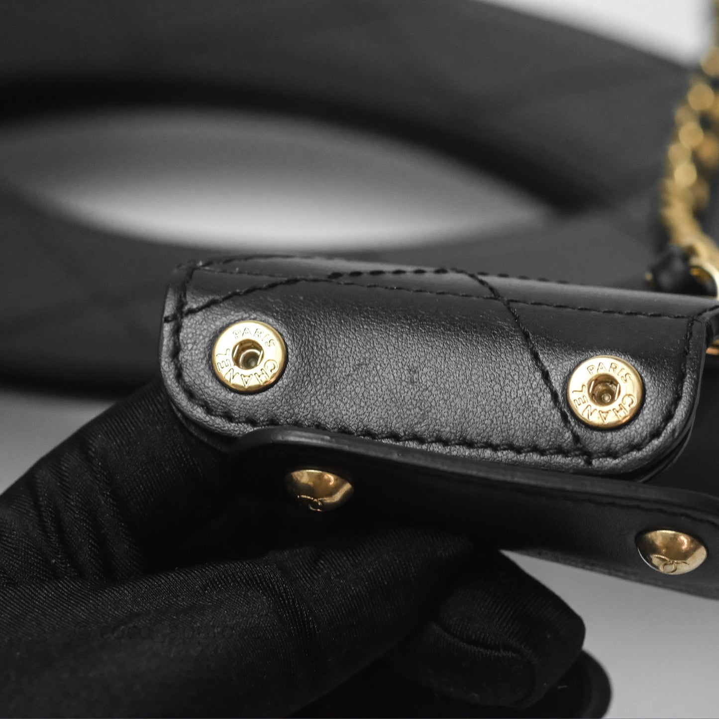 Chanel Tennis Racket with Black CC Case