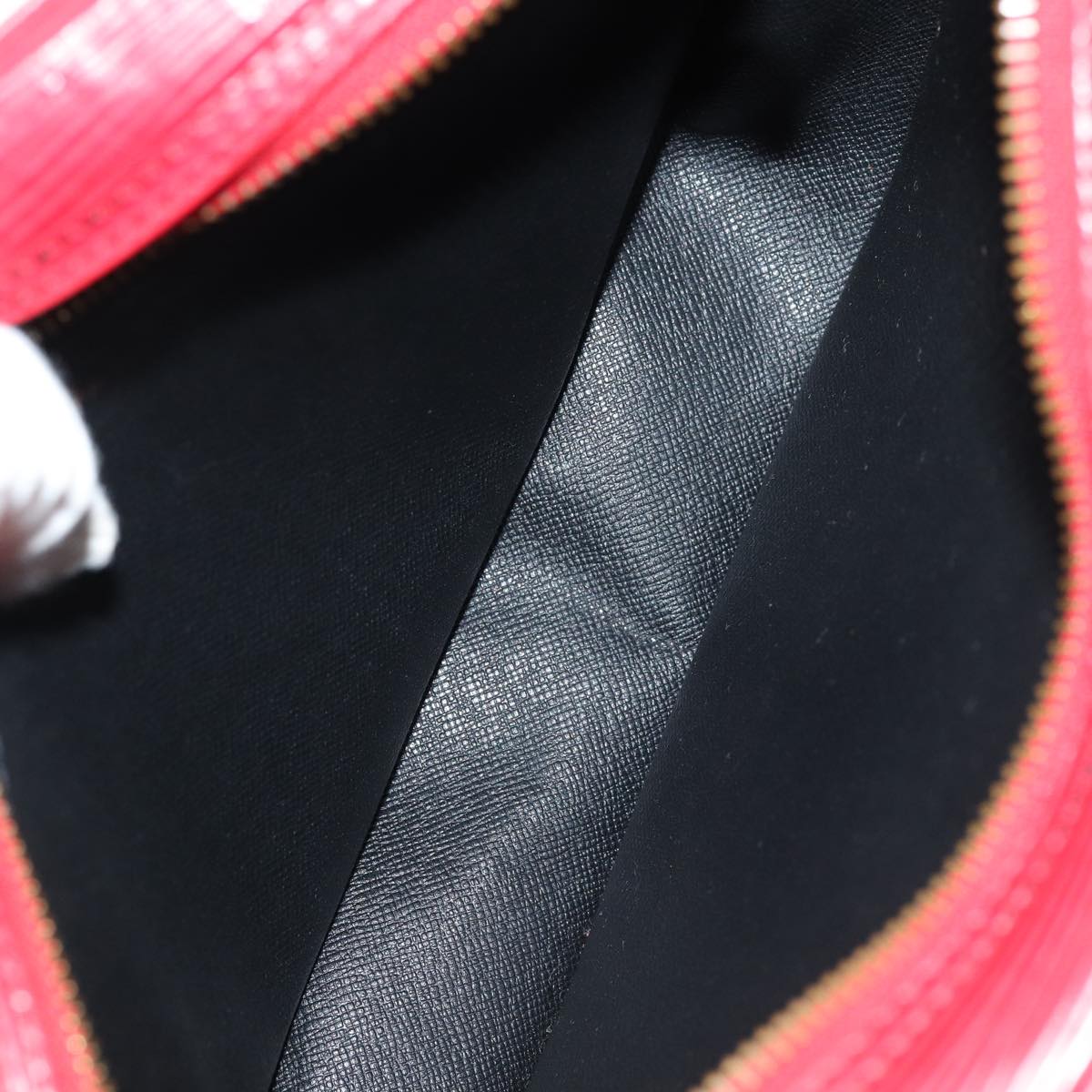 LOUIS VUITTON Epi Jeune Fille MM Shoulder Bag Red M52157 LV 84265