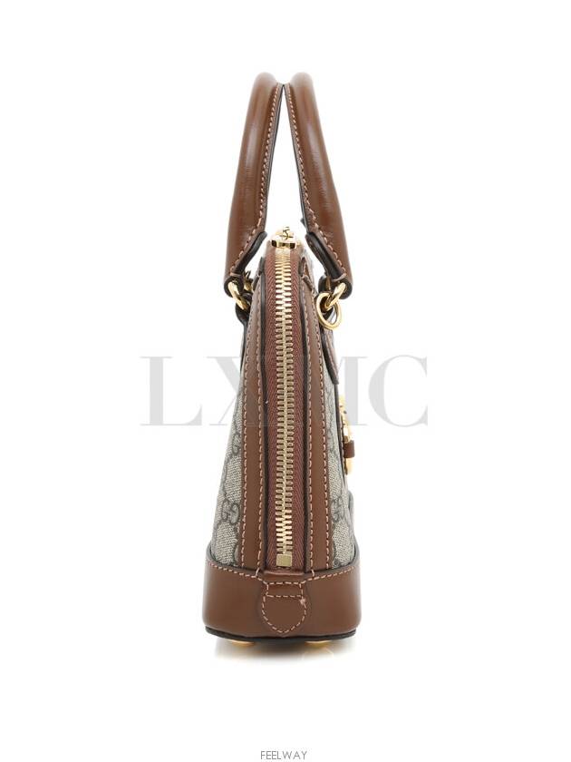 Luxury Gucci Trending 2025 Horsebit 1955 Mini Top Handle 640716 Cross