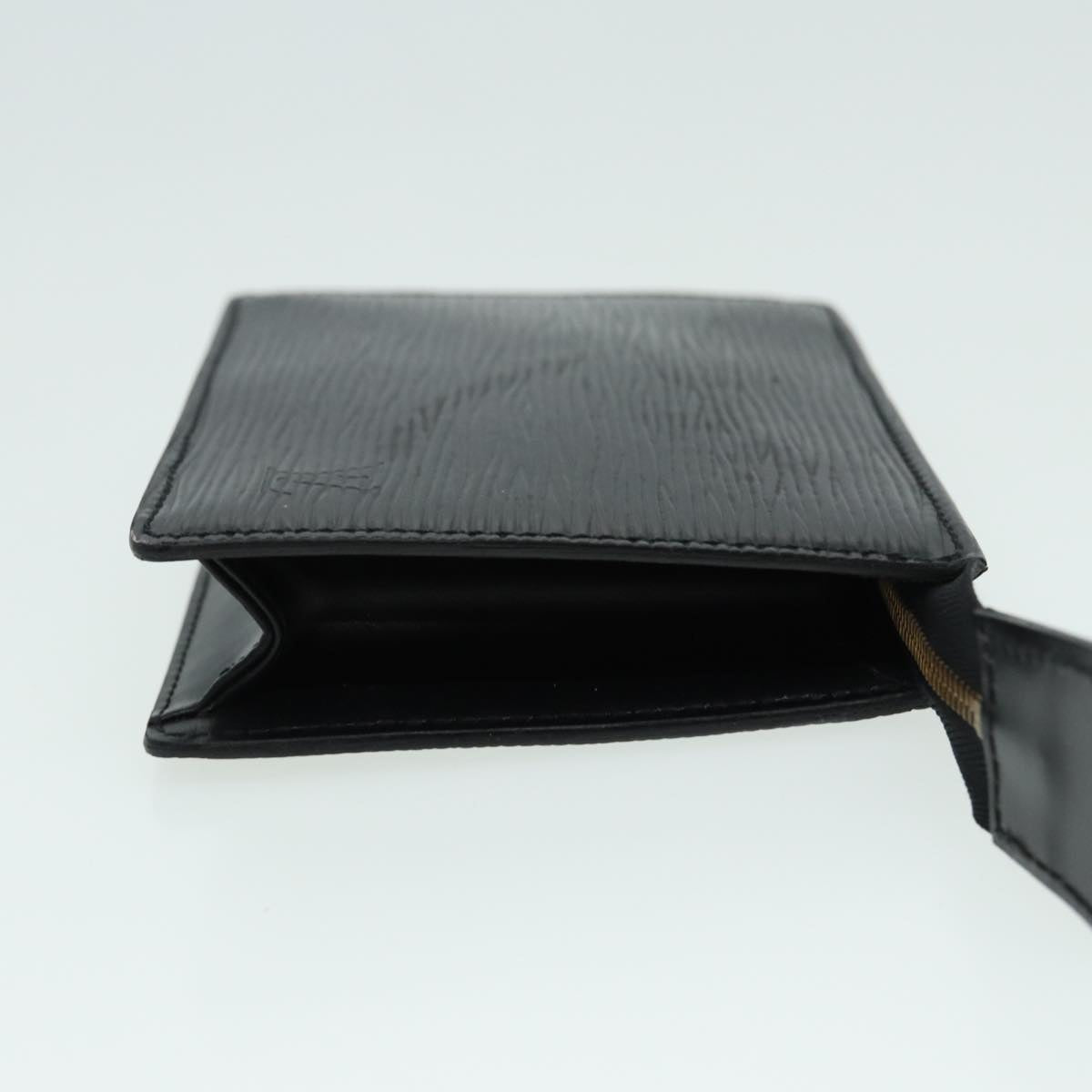 LOUIS VUITTON Epi Trousse Poche Toilette 15 Pouch Black LV 84302