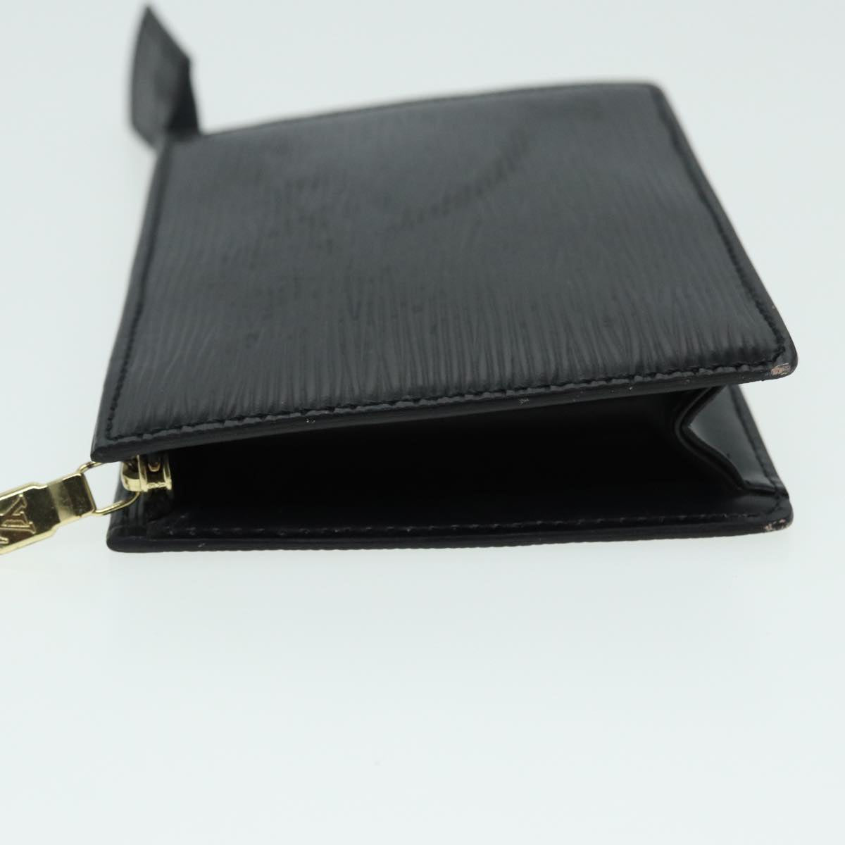 LOUIS VUITTON Epi Trousse Poche Toilette 15 Pouch Black LV 84302