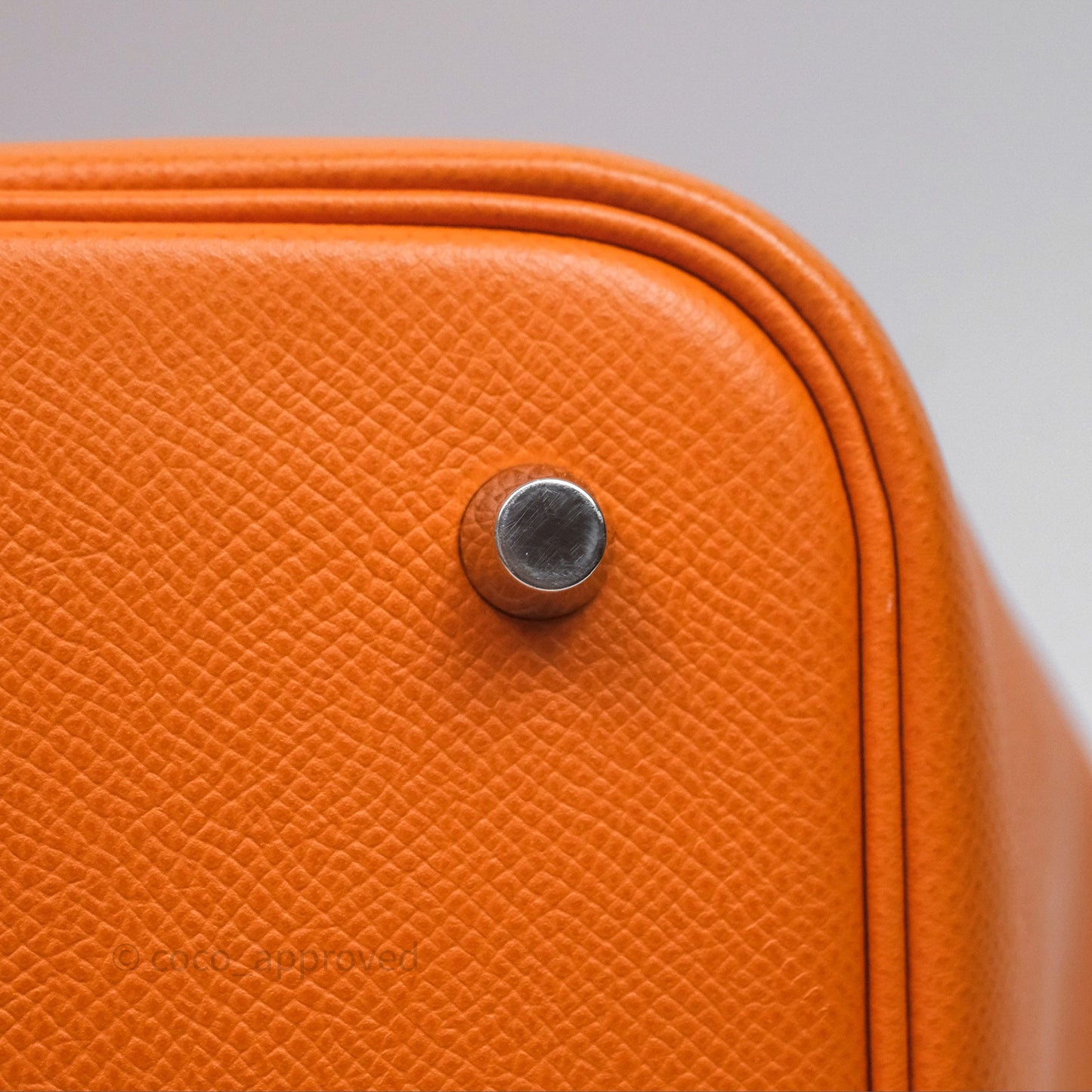 Hermès Tressage De Cuir Picotin Lock 22 Abricot I9/ Rose Azalée 8W/ Gold 37 Epsom Palladium Hardware