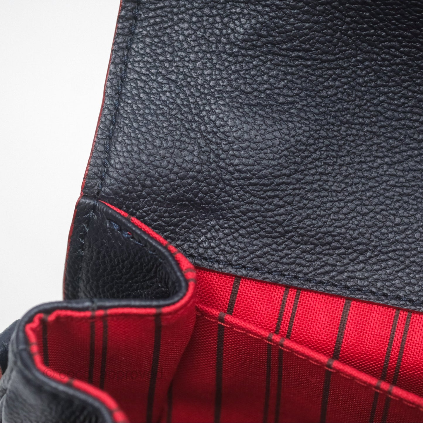 Louis Vuitton Empreinte Pochette Metis Marine Rouge