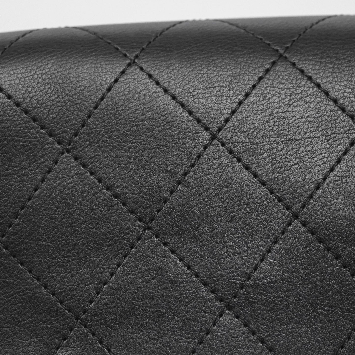 Chanel Small Precious Union Flap Black Calfskin Gold & Silver Hardware