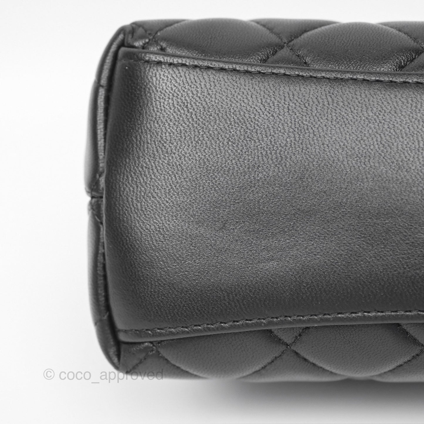 Chanel Clutch With Chain Black Lambskin Gold Hardware 23A