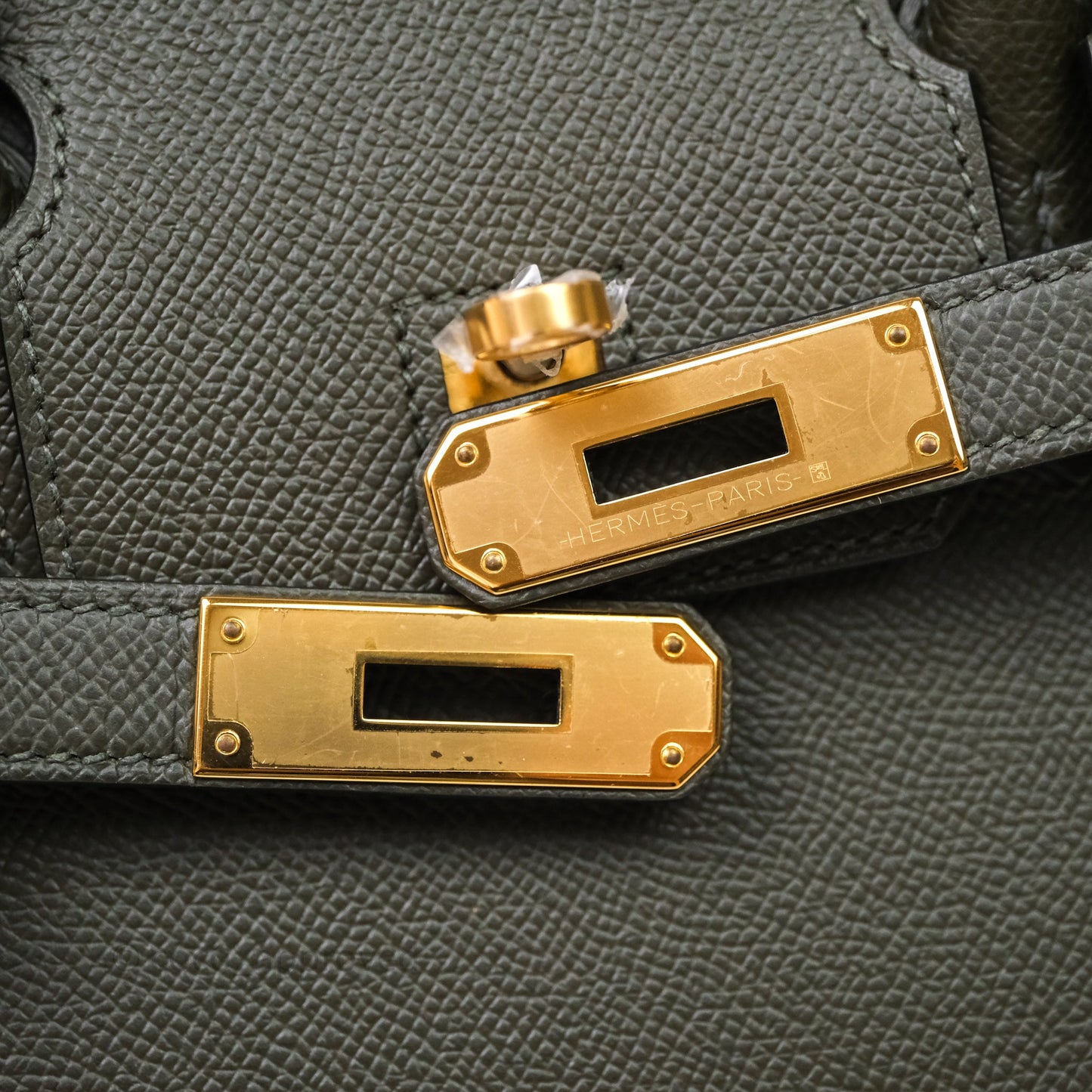 Hermès Birkin 30 Vert de Gris C6 Epsom Gold Hardware