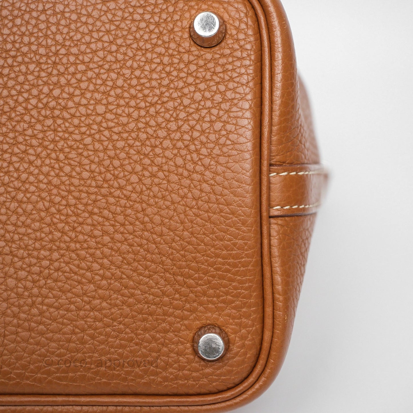 Hermès Picotin Lock 18 Gold 37 Clemence/ Ebene 46 Swift Palladium Hardware