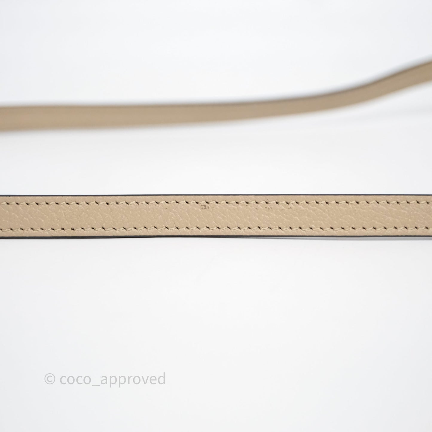 Gucci Horsebit 1955 Mini Bag Beige/ White GG Supreme Canvas Gold Hardware