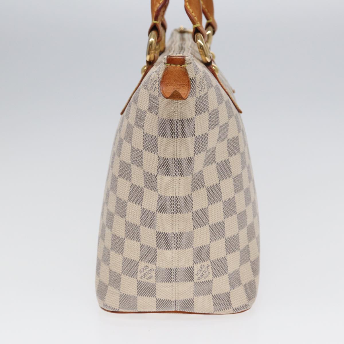 LOUIS VUITTON Damier Azur Saleya PM Tote Bag N51186 LV 84394