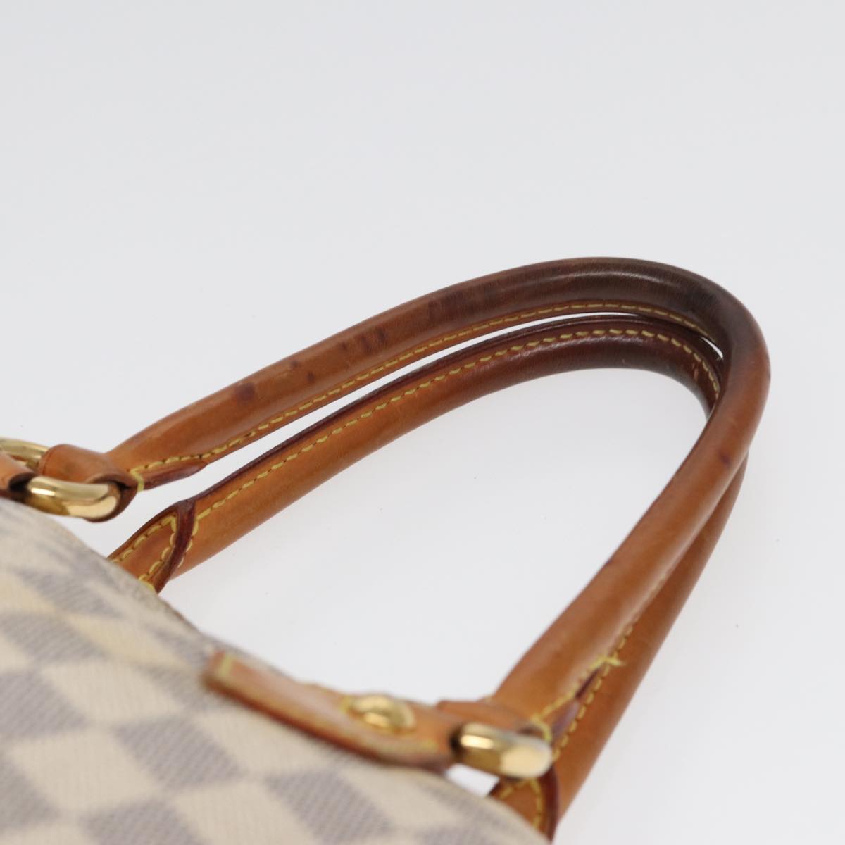 LOUIS VUITTON Damier Azur Saleya PM Tote Bag N51186 LV 84394