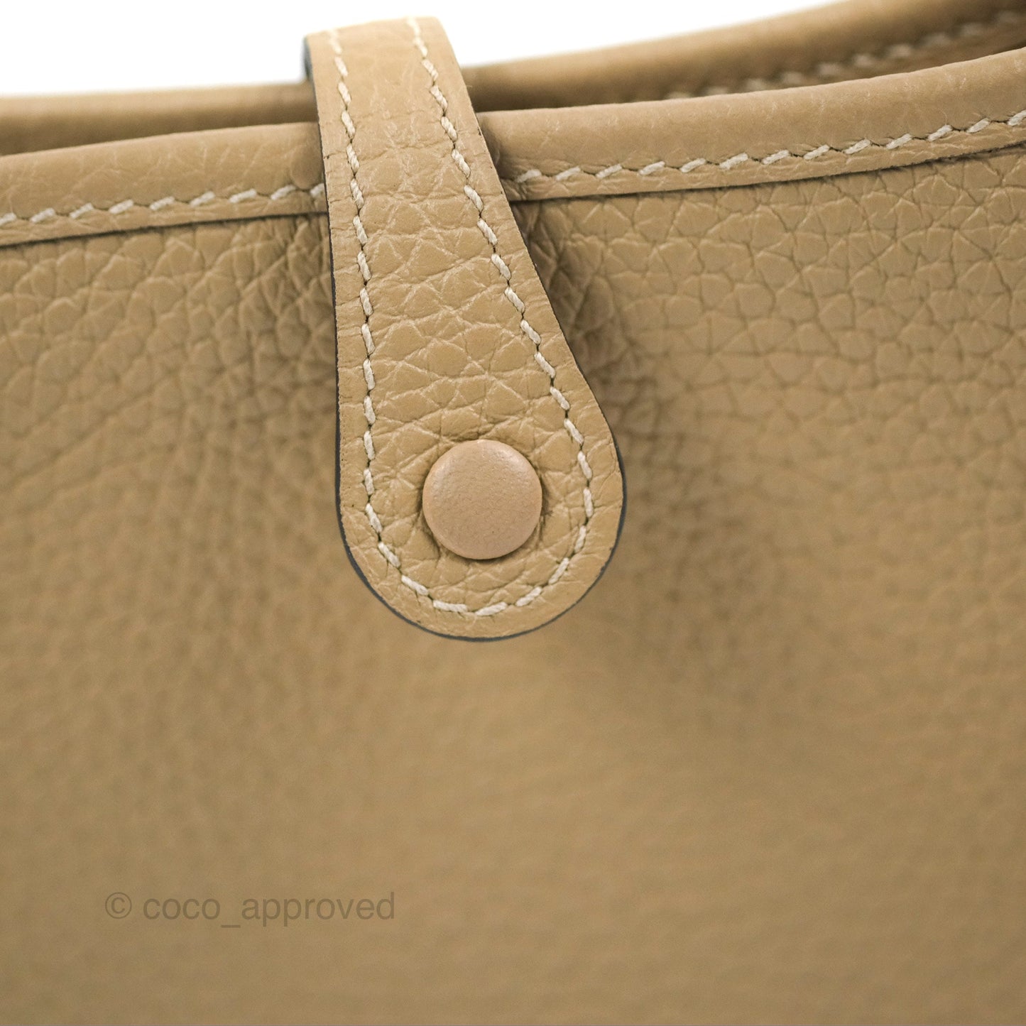 Hermès Mini Evelyne 16 Trench Clemence Gold Hardware