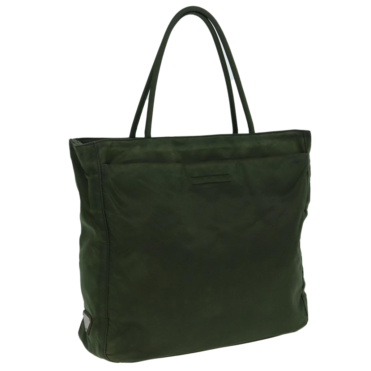 Luxury Prada Tote Bag Nylon Khaki  84451