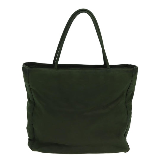 Luxury Prada Tote Bag Nylon Khaki  84451