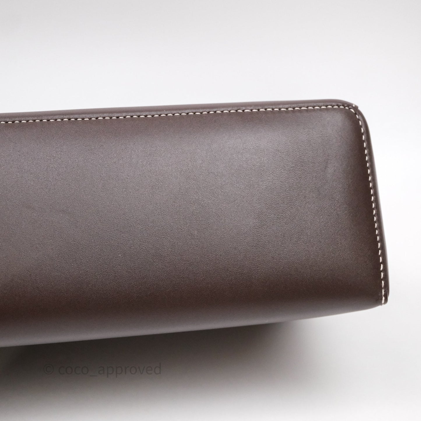 Loro Piana Extra Bag L27 Dark Choco Licorice Smooth Calfskin