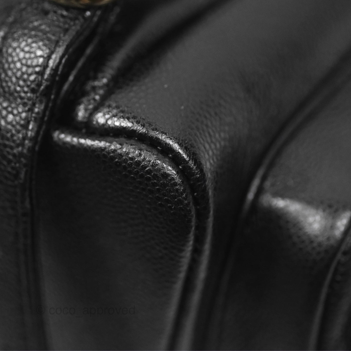 Chanel Small Duma Backpack Caviar Black Gold Hardware 23K