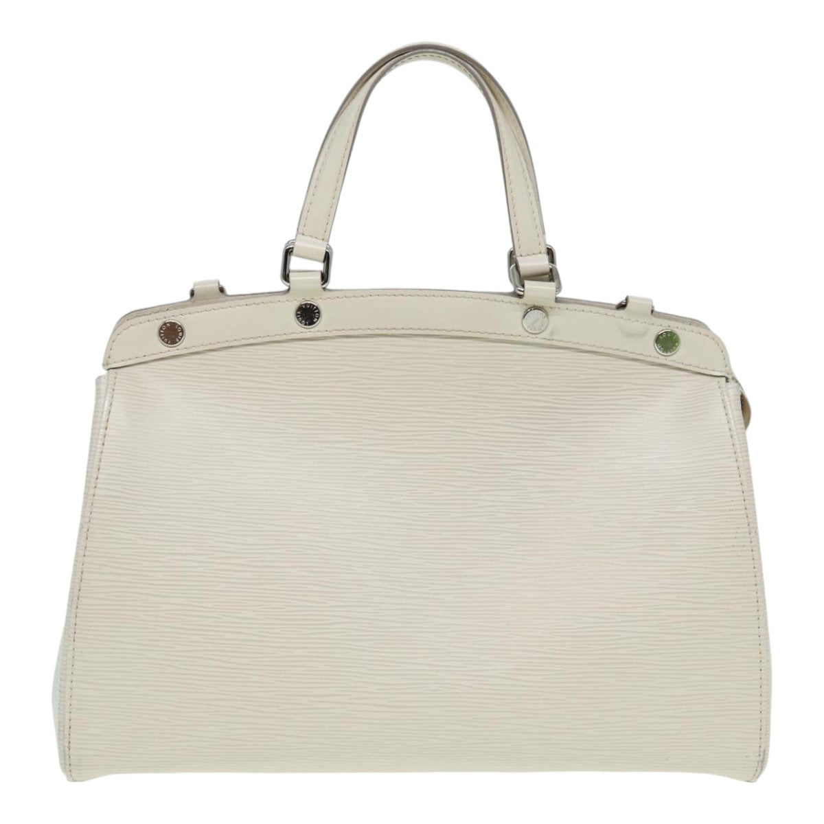 LOUIS VUITTON Epi Blair MM Hand Bag 2way White Yvoire M40330 LV 84482