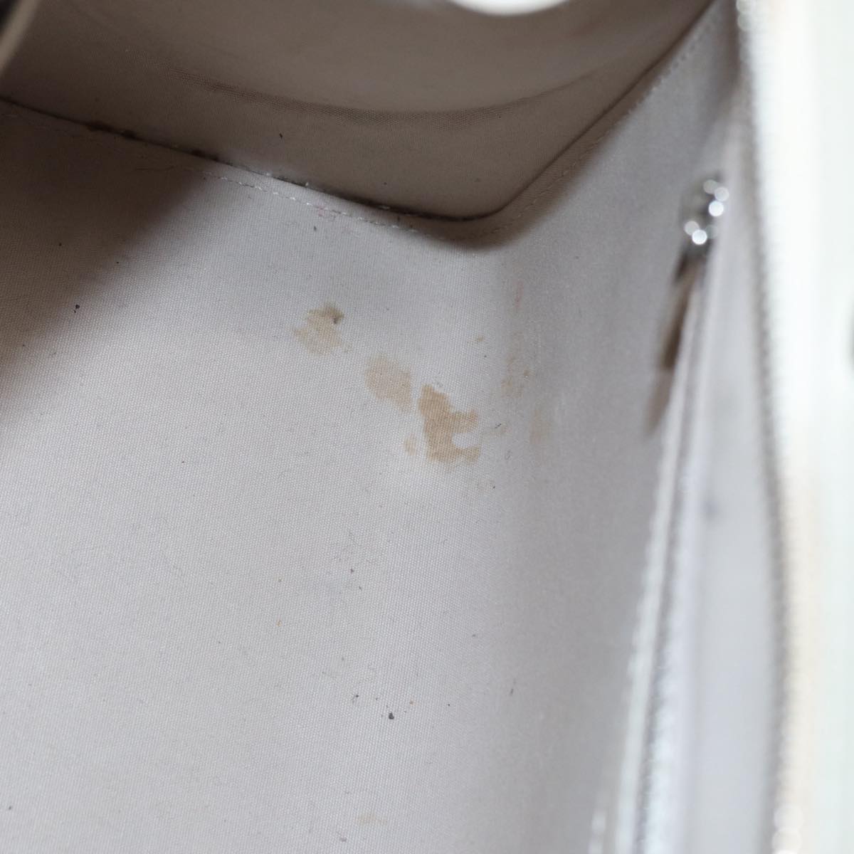 LOUIS VUITTON Epi Blair MM Hand Bag 2way White Yvoire M40330 LV 84482