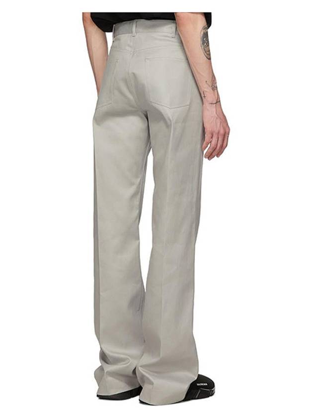 Luxury Balenciaga Fluid Wide Pants Pearl Grey