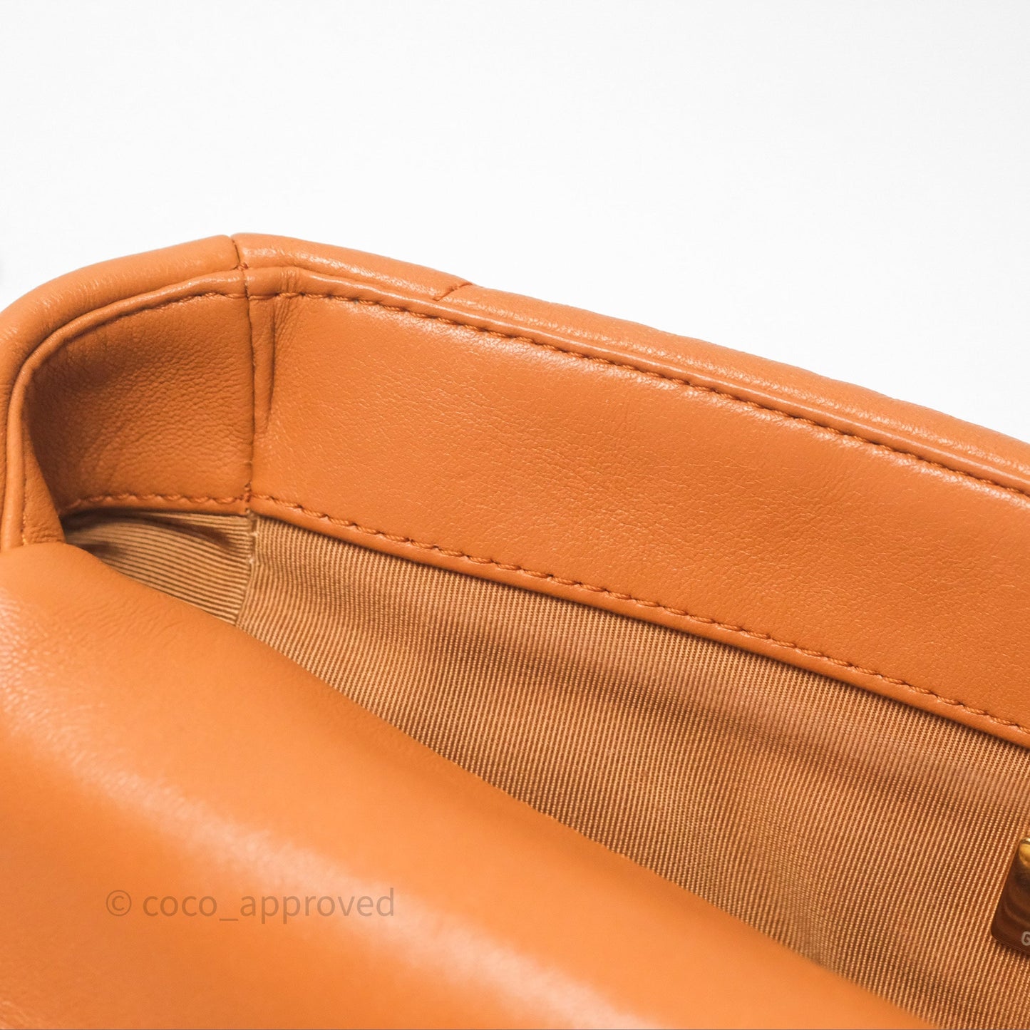 Chanel 19 Small Caramel Mixed Hardware