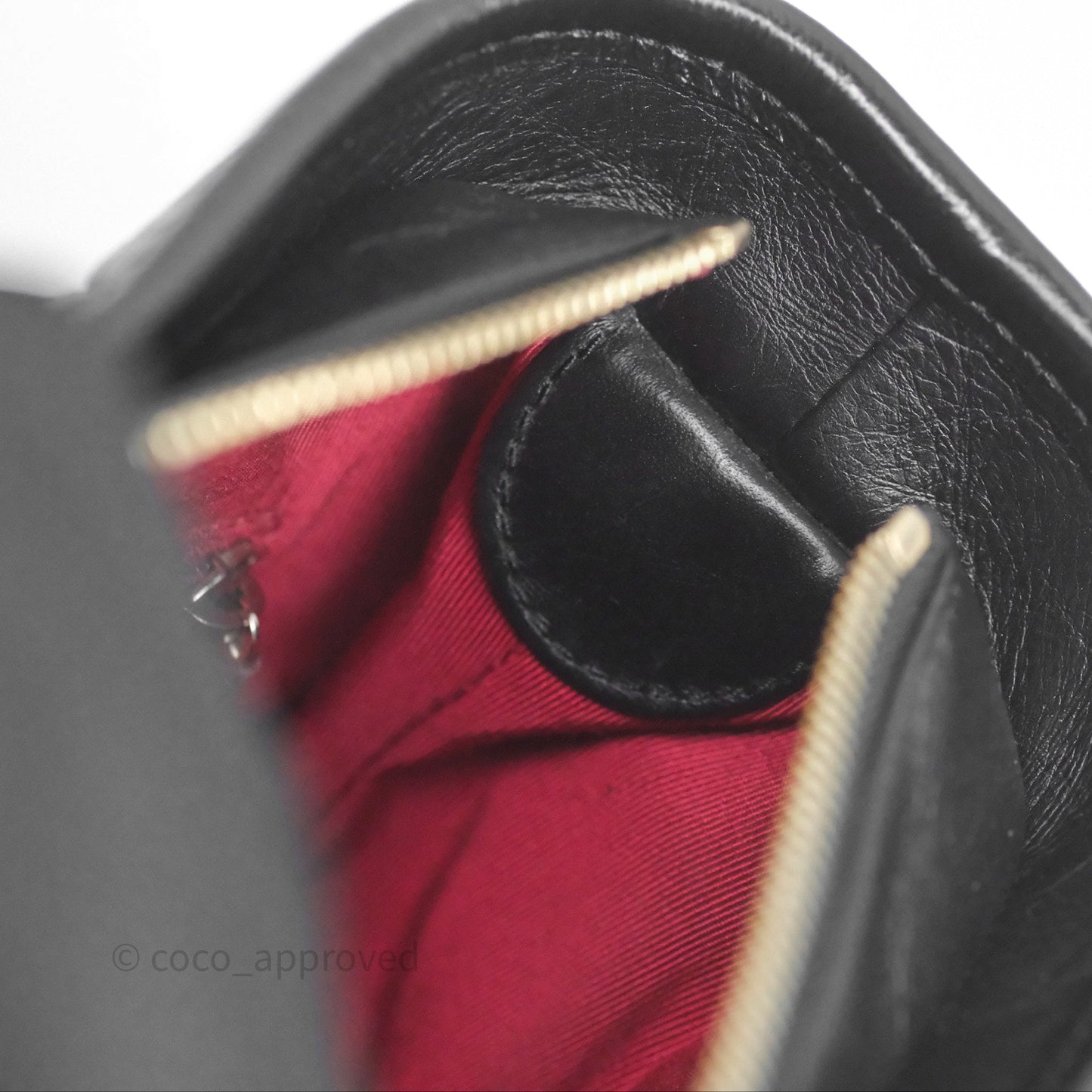 Chanel Small Gabrielle Hobo Quilted Black Aged Calfskin