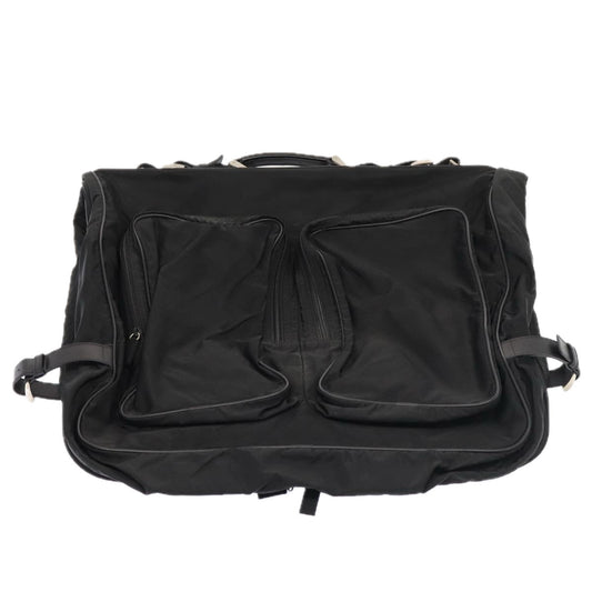Luxury Prada Garment Cover Nylon Black Silver  84549