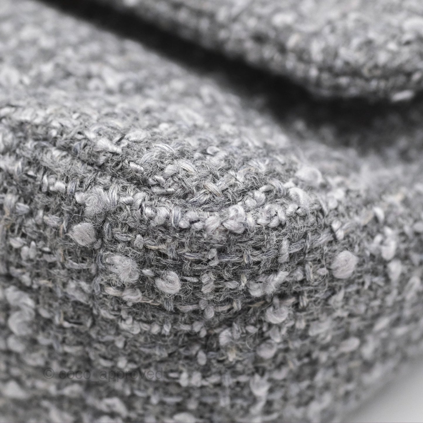 Chanel 19 Small Tweed Grey Mixed Hardware