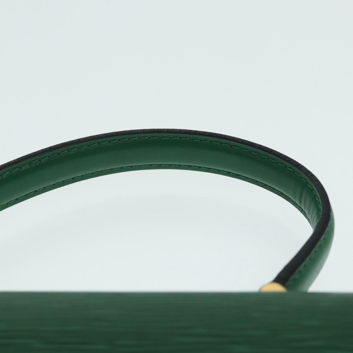 LOUIS VUITTON Epi Malesherbes Hand Bag Green M52374 LV 84626