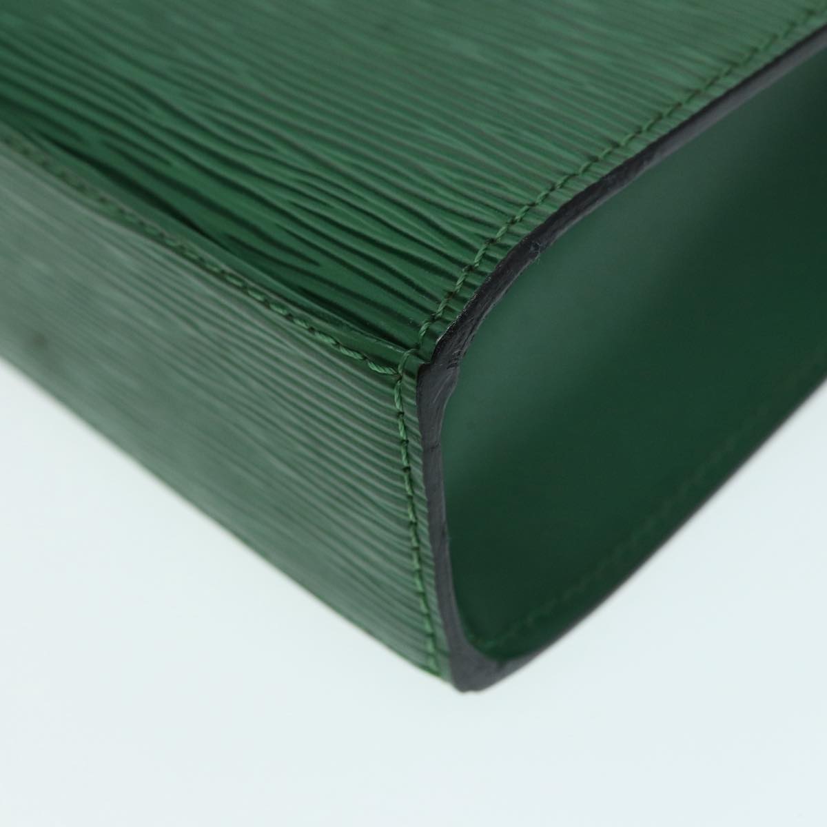 LOUIS VUITTON Epi Malesherbes Hand Bag Green M52374 LV 84626
